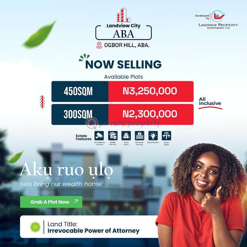 Residential Land For Sale Landview City Estate Ogbor Hill Aba South Abia - 3