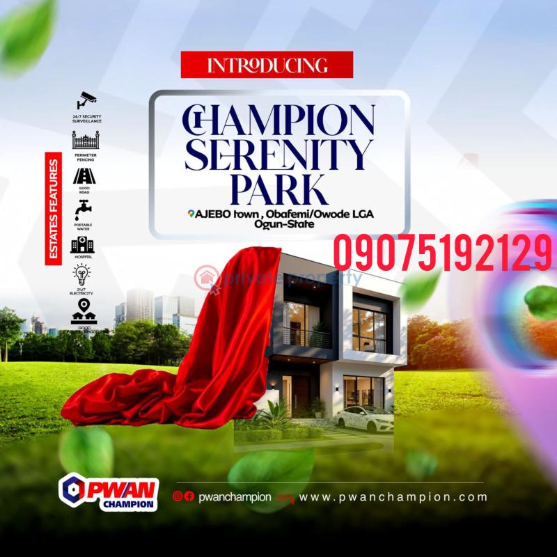 Land For Sale Ajebo Town Ajebo Obafemi Owode Ogun