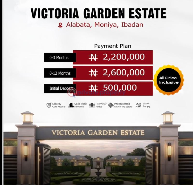 Mixed use Land For Sale Alabata Moniya Ibadan Oyo