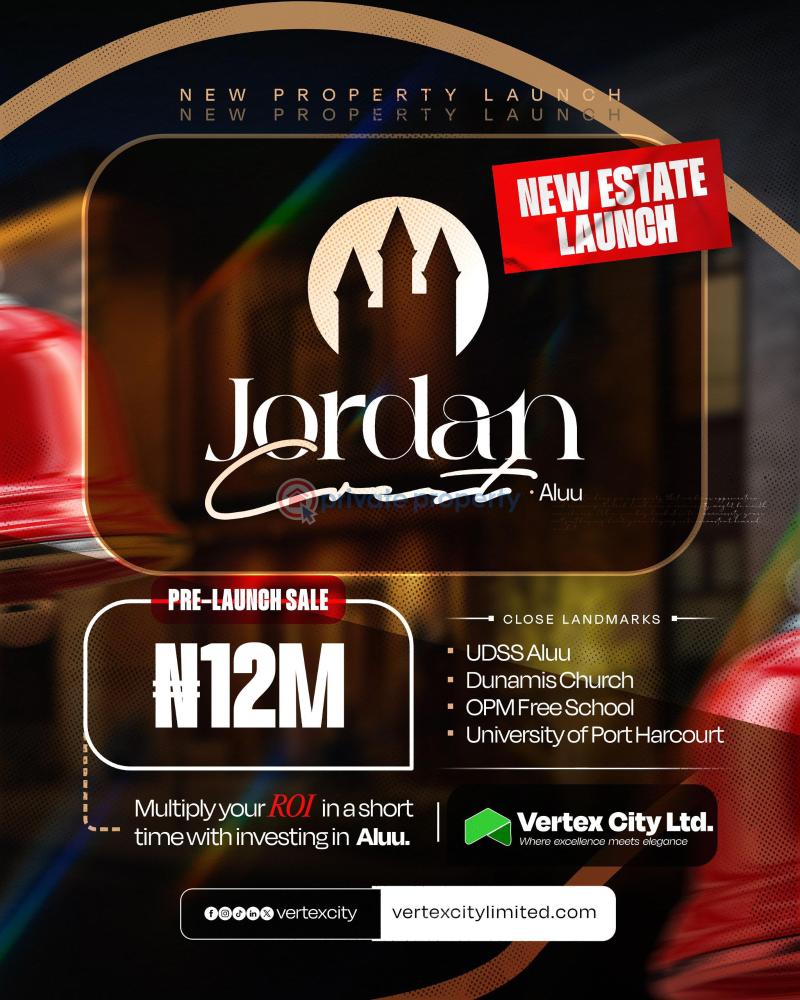 Residential Land For Sale Jordan Crest Estate Closed To Uniport Choba Port Harcourt Rivers - 3
