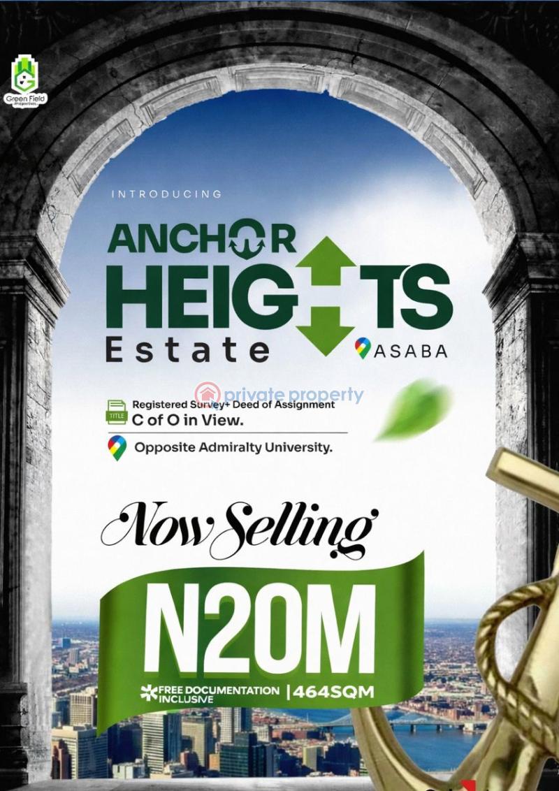 Residential Land For Sale Another Heights Estate Opposite Admiralty Naval University Along The Expressway Asaba Delta - 0