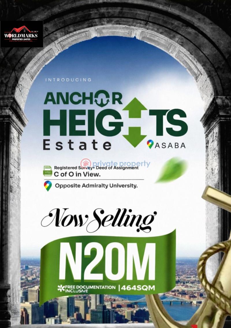 Mixed use Land For Sale Anchor Heights Estate Opposite Admiralty Naval University Along Expressway Asaba Asaba Delta - 1