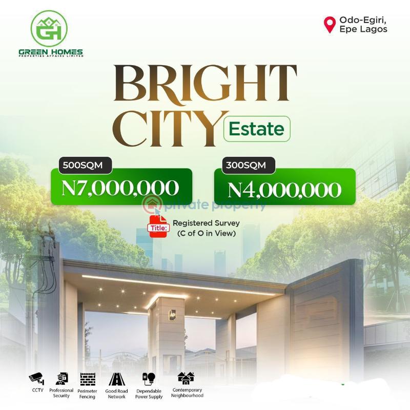Residential Land For Sale Bright City Estate Odo Egiri Epe Lagos Epe Lagos - 2