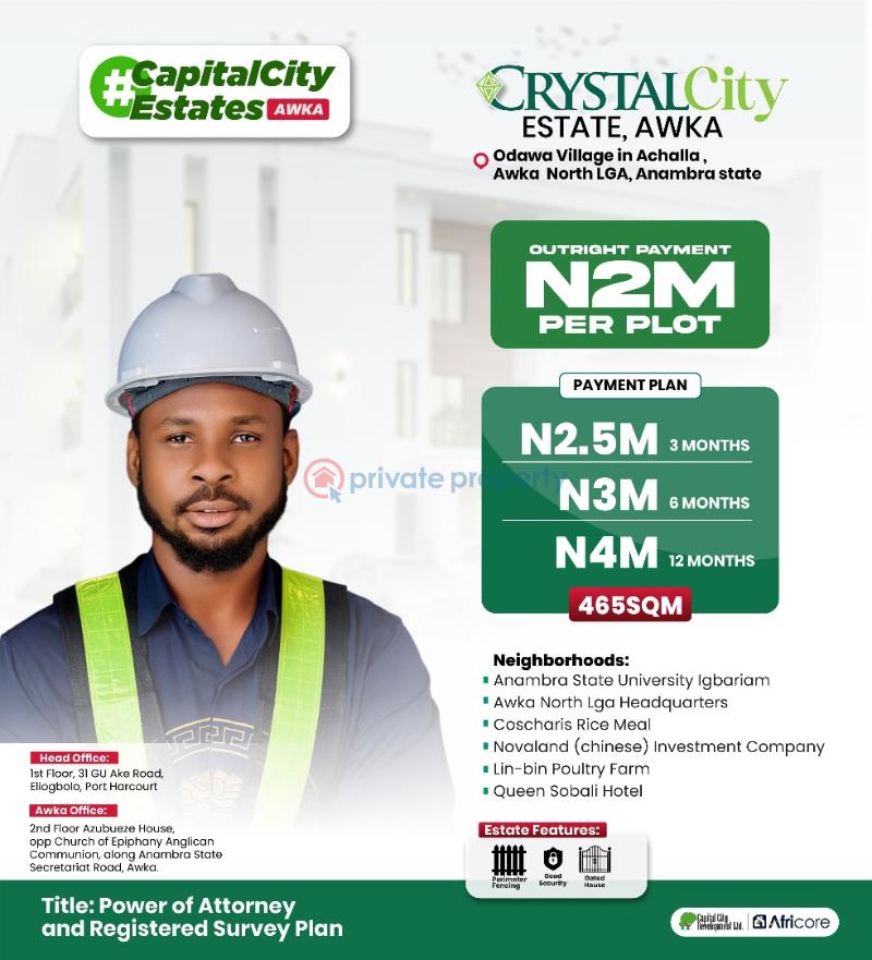 Mixed use Land For Sale Odowa Village In Achalla Awka North Anambra