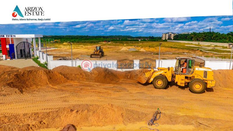 Land for sale in eleko ibeju‑lekki arizon estate - 3 Residential Land For Sale Arizon Estate Sharing Boundary With Pan Atlantic University Idera Scheme Eleko Eleko Ibeju-Lekki Lagos - 3