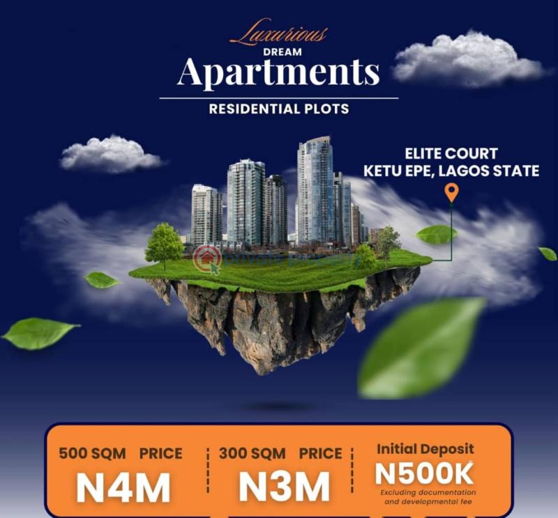 Residential Land For Sale Elite Court Epe Lagos - 0