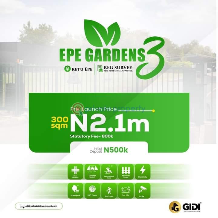Land For Sale Epe Garden 3 Ketu Epe Along Epe Ikorodu Expressway Epe Lagos Epe Lagos - 4