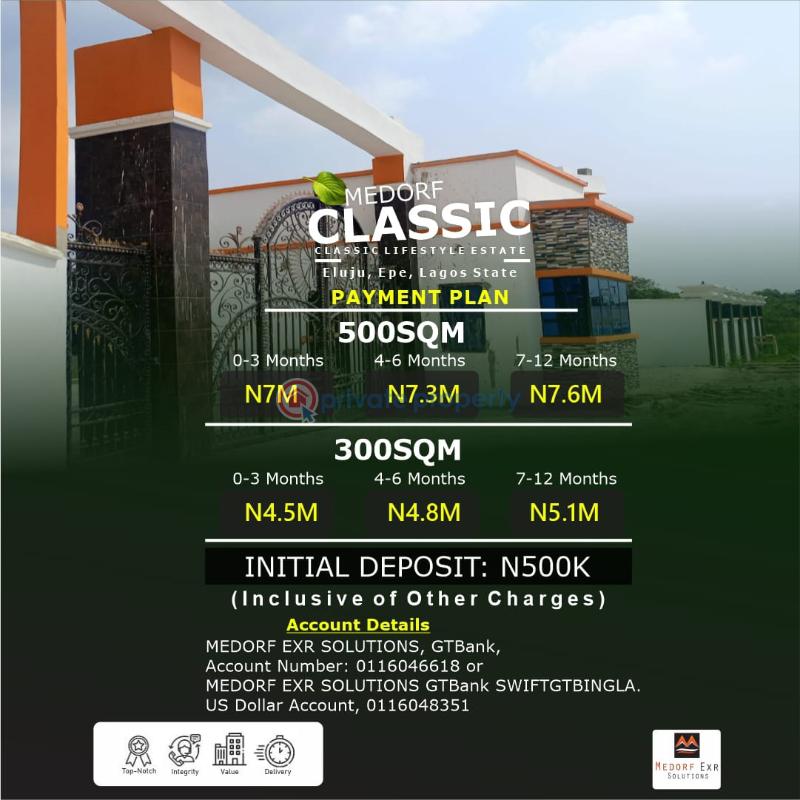 Residential Land For Sale Medorf Classic Estate Itokin Epe Expressway Eluju Epe Lagos - 7