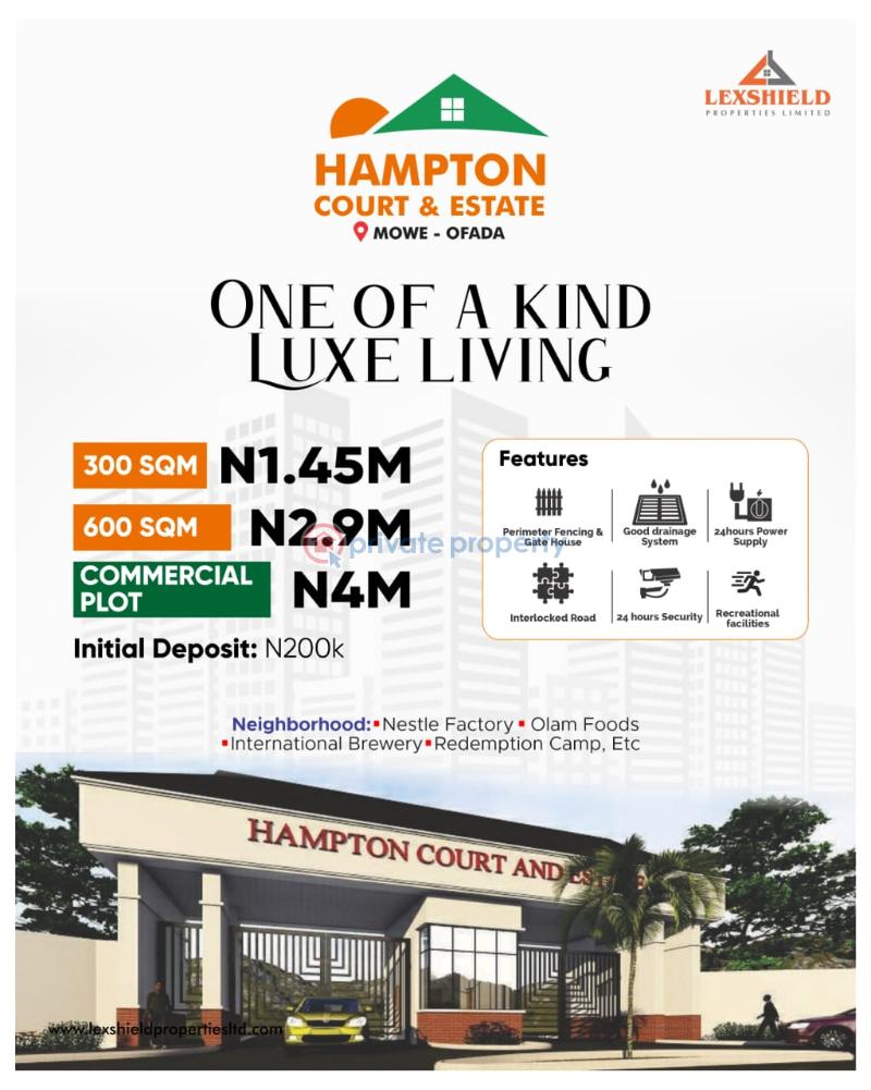 Mixed use Land For Sale Ifo Ogun - 3