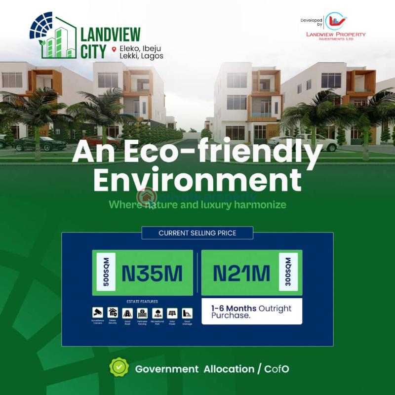 Land For Sale Landview Estate Ibeju-Lekki Lagos - 2