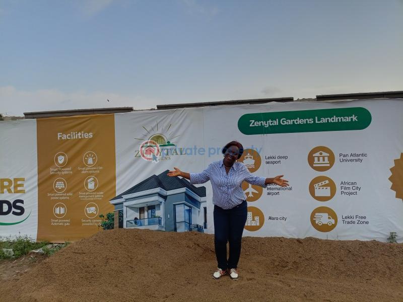 Residential Land For Sale Zenytal Gardens Estate Beside Lekki Avana Phase Ii Eleran Igbe Ibeju-Lekki Lagos - 3