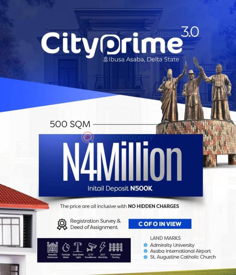 Residential Land For Sale Ibusa Bypass Road Asaba Delta State Asaba Delta - 1