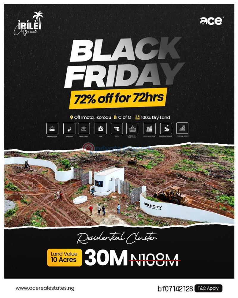 Residential Land For Sale Ibile City & Resort Imota Ikorodu Ogun area  - 3