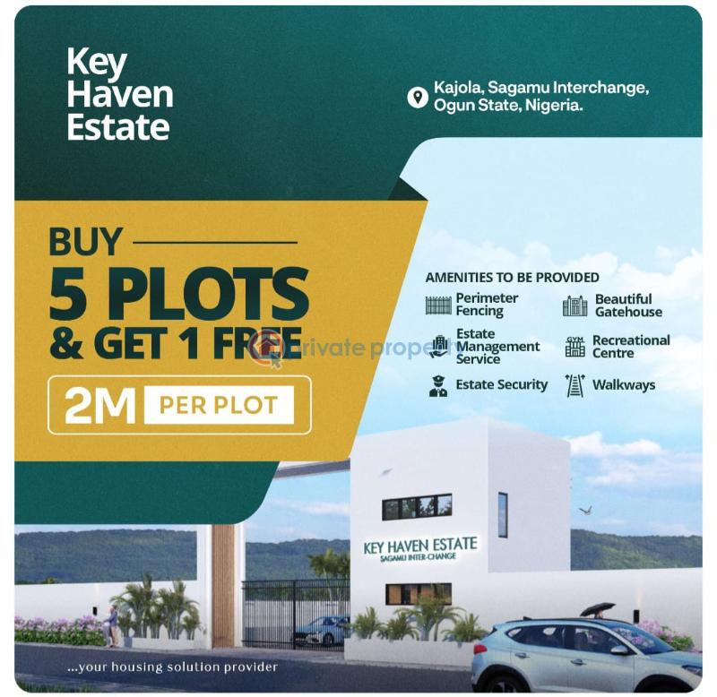 Residential Land For Sale Kajola Sagamu Interchange Sagamu Ogun - 1