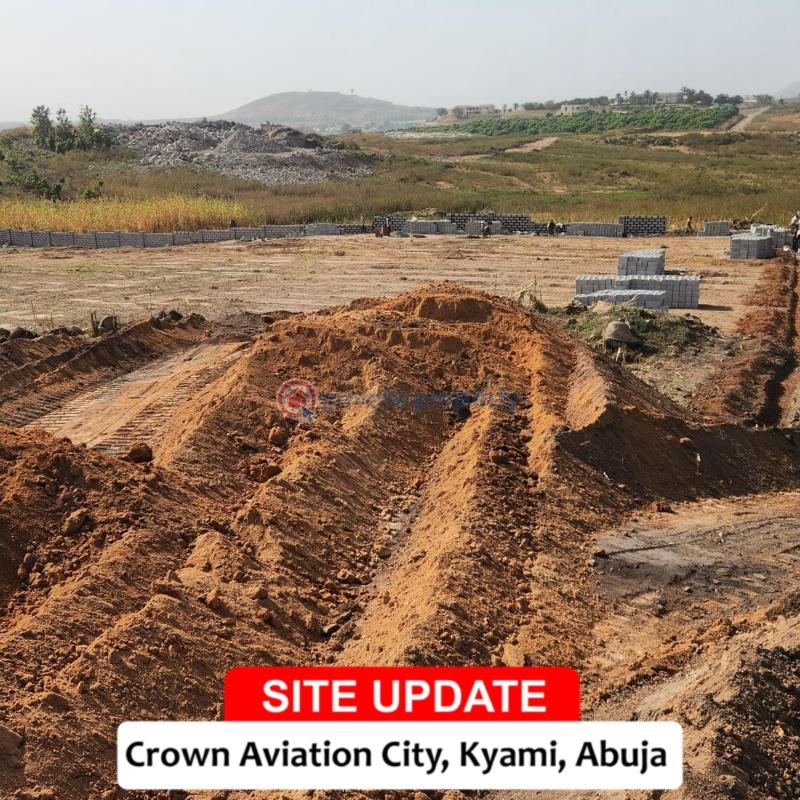 Residential Land For Sale Crown Aviation City Kyami District Abuja Deposit To Secure A Piece Today Lugbe Abuja Phase 4  - 6