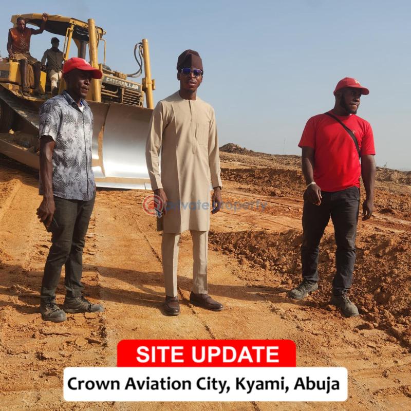 Residential Land For Sale Crown Aviation City Kyami District Abuja Deposit To Secure A Piece Today Lugbe Abuja Phase 4  - 9