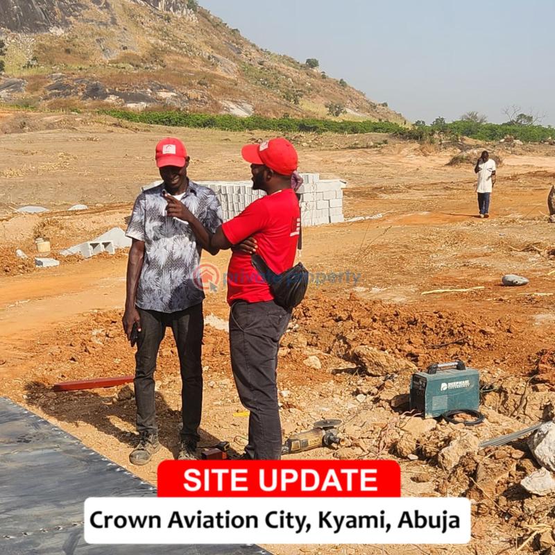Residential Land For Sale Crown Aviation City Kyami District Abuja Deposit To Secure A Piece Today Lugbe Abuja Phase 4  - 10