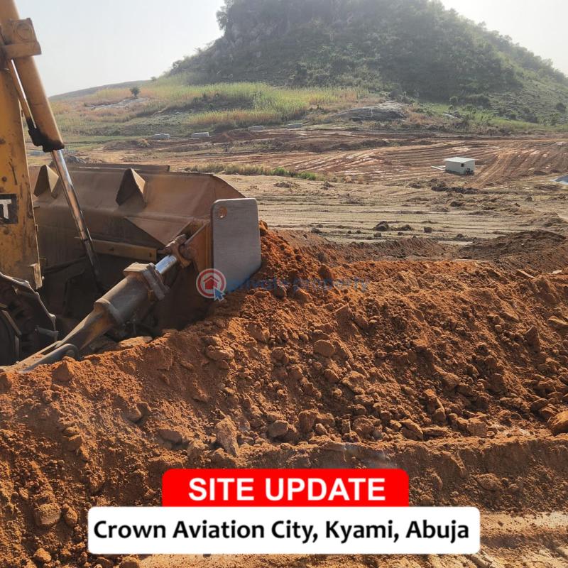 Residential Land For Sale Crown Aviation City Kyami District Abuja Deposit To Secure A Piece Today Lugbe Abuja Phase 4  - 7