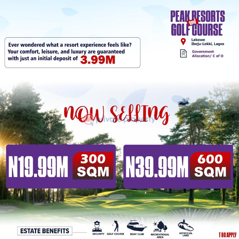 Residential Land For Sale Ibeju Lekki Lakowe Ajah Lagos