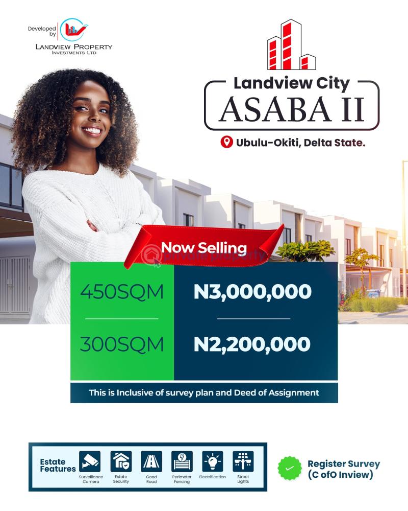 Residential Land For Sale Landview City Asaba Phase 2 Ubulu Okiti Asaba Delta State Asaba Delta - 1
