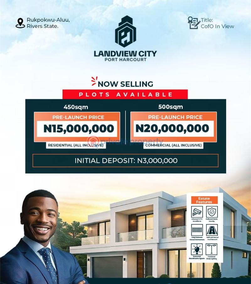 Mixed use Land For Sale Landview City Estate Rukpokwu Aluu Rupkpokwu Port Harcourt Rivers - 4