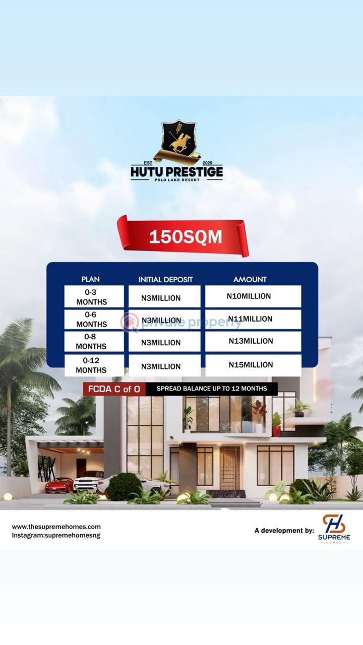 Mixed use Land For Sale Hutu Prestige Lugbe Abuja Abuja Phase 3  - 2
