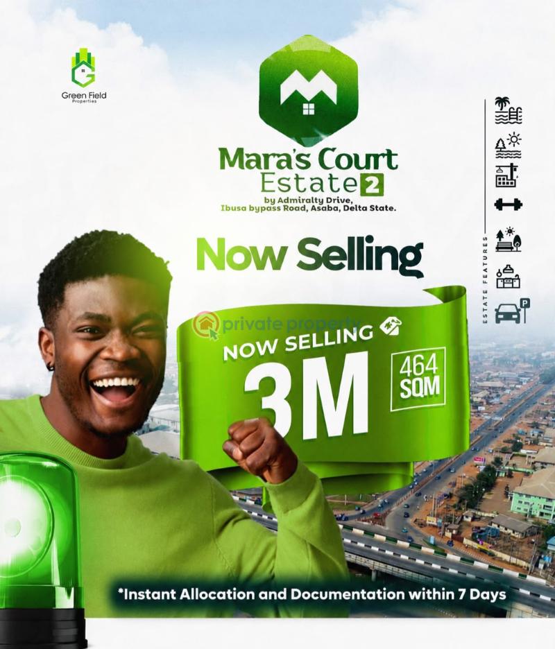 Residential Land For Sale Mara's Court Estate Phase 2 Admiralty Drive Ibusa Bypass Asaba Asaba Delta - 1