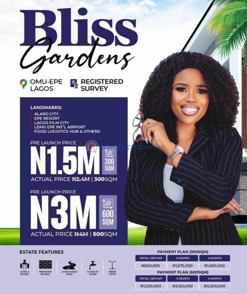 Residential Land For Sale Omu Epe Lagos - 1