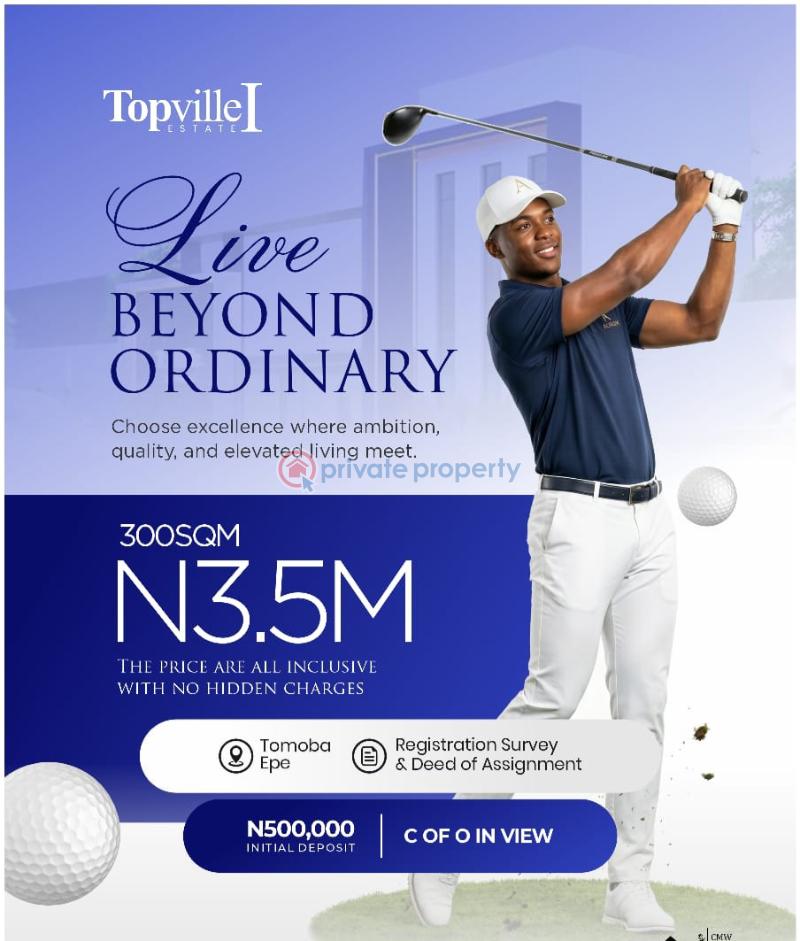 Residential Land For Sale Topville Phase 1 Estate Tomoba Epe Epe Lagos - 2