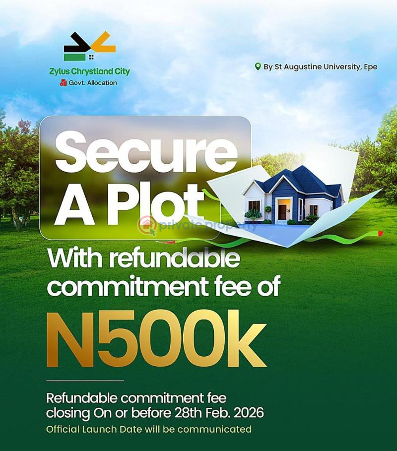 Residential Land For Sale Zylus Chrystland City Estate At St. Augustine University Ilara Epe Lagos Epe Lagos - 2