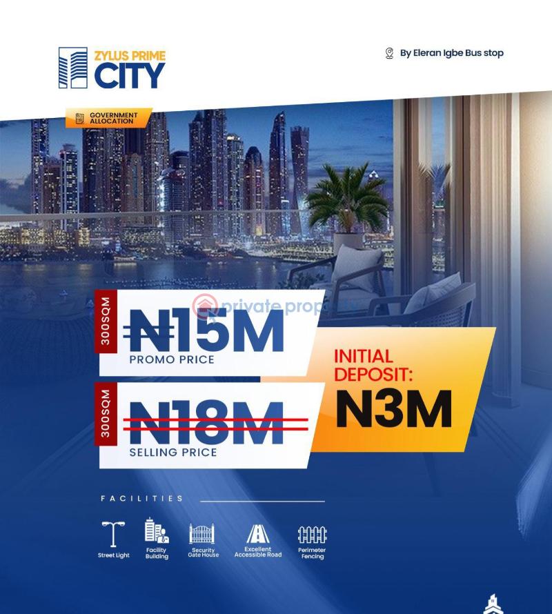 Residential Land For Sale Zylus Prime City Estate Elerangbe Bus Stop Ibeju Lekki Lagos Eleran Igbe Ibeju-Lekki Lagos - 5
