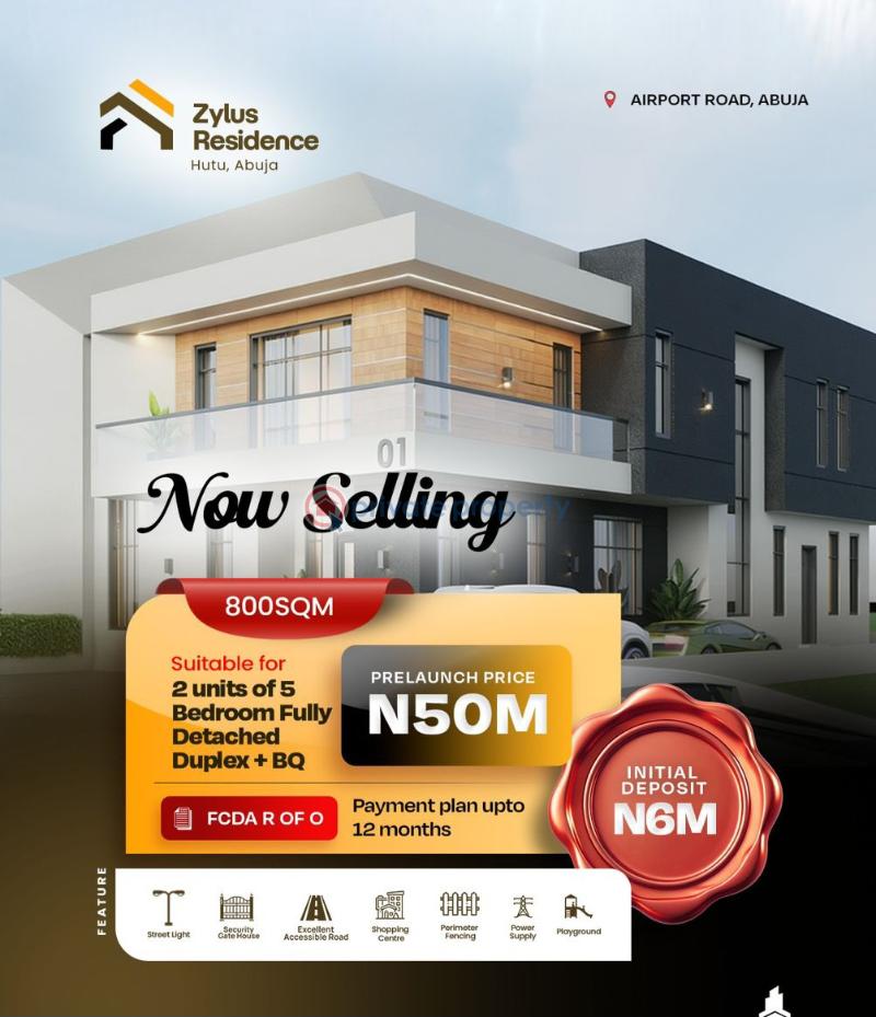 Residential Land For Sale Selling At Prelaunch Price Zylus Residence Hutu City Abuja Gwagwa Abuja Phase 4  - 2