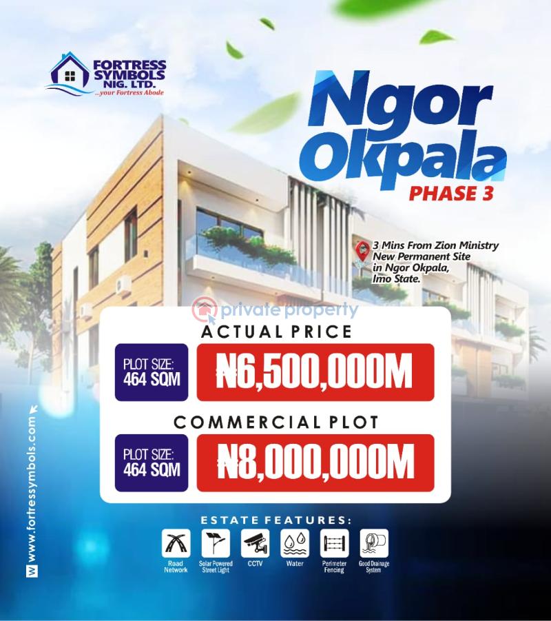Mixed use Land For Sale Zion Ministry New Permanent Site Ngor-Okpala Imo