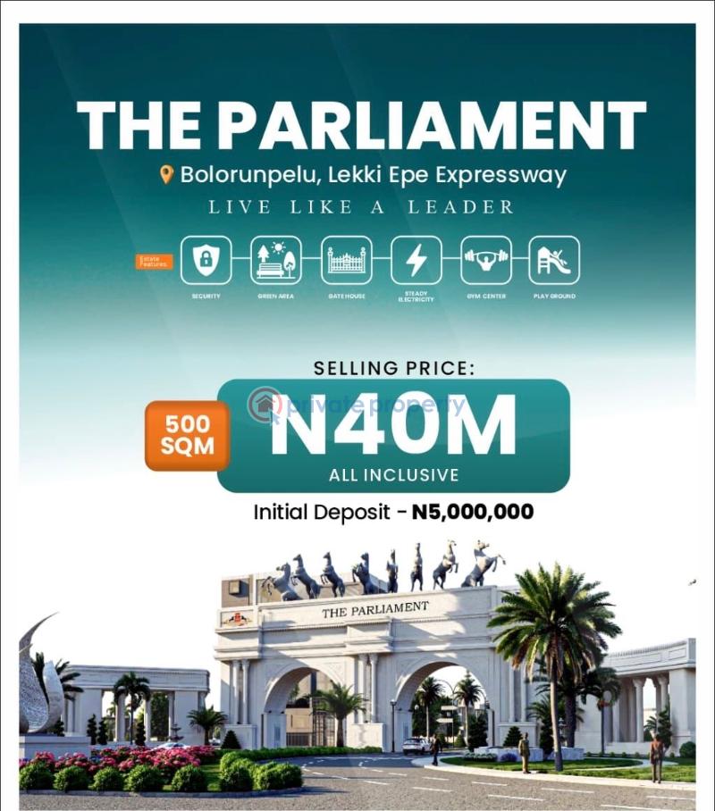 Mixed use Land For Sale The Parliament 1.0 Estate Eleran Igbe Ibeju-Lekki Lagos - 9