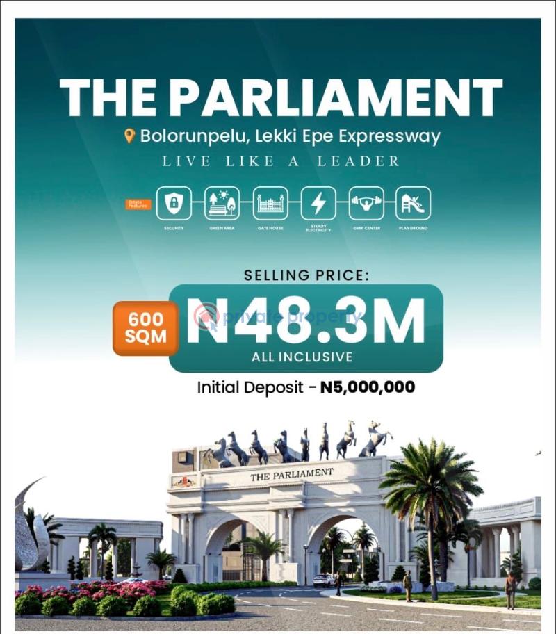 Mixed use Land For Sale The Parliament 1.0 Estate Eleran Igbe Ibeju-Lekki Lagos - 10