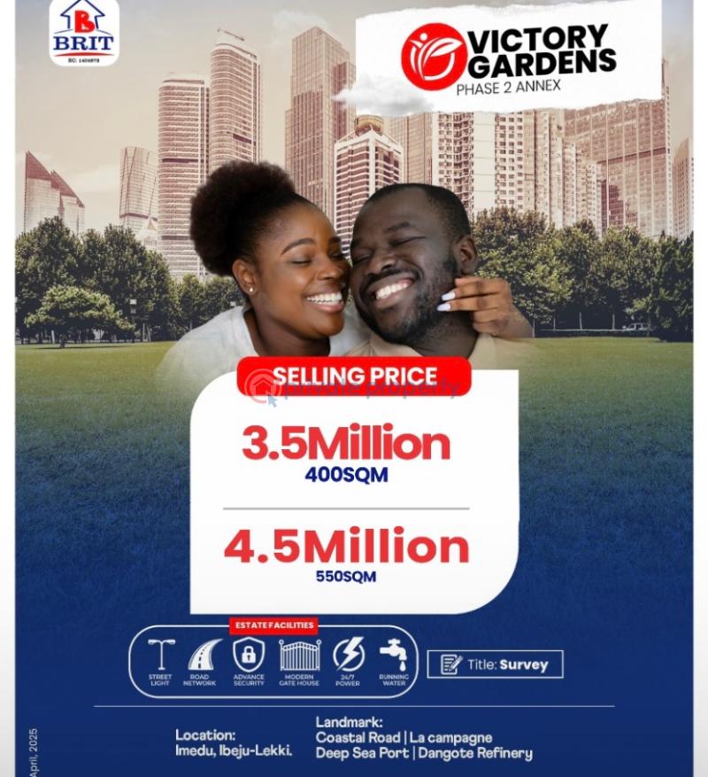 4 bedroom Residential Land For Sale Eleran Igbe Ibeju-Lekki Lagos - 8