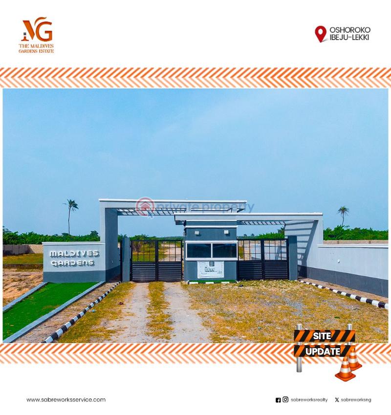 Land for sale the maldives garden oshoroko ibeju lekki - 6 Commercial Land For Sale The Maldives Garden Oshoroko Ibeju Lekki Free Trade Zone Ibeju-Lekki Lagos - 6