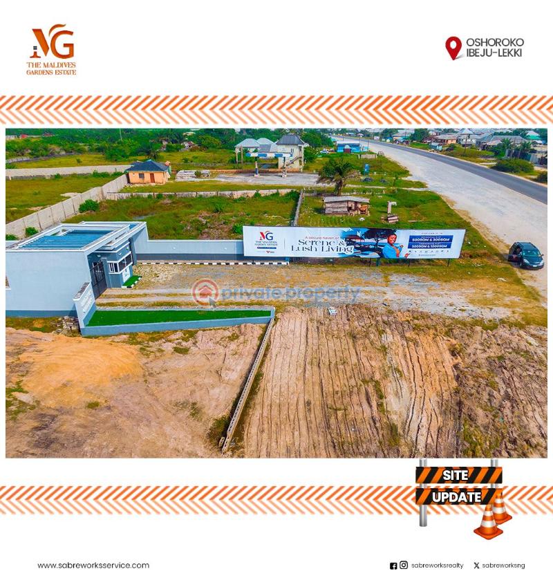 Land for sale the maldives garden oshoroko ibeju lekki - 4 Commercial Land For Sale The Maldives Garden Oshoroko Ibeju Lekki Free Trade Zone Ibeju-Lekki Lagos - 4