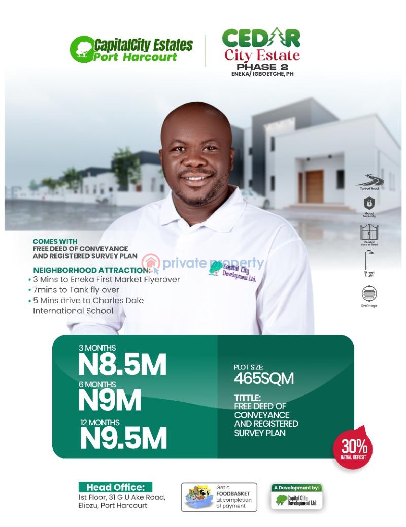 Mixed use Land For Sale Eneka Port Harcourt Rivers