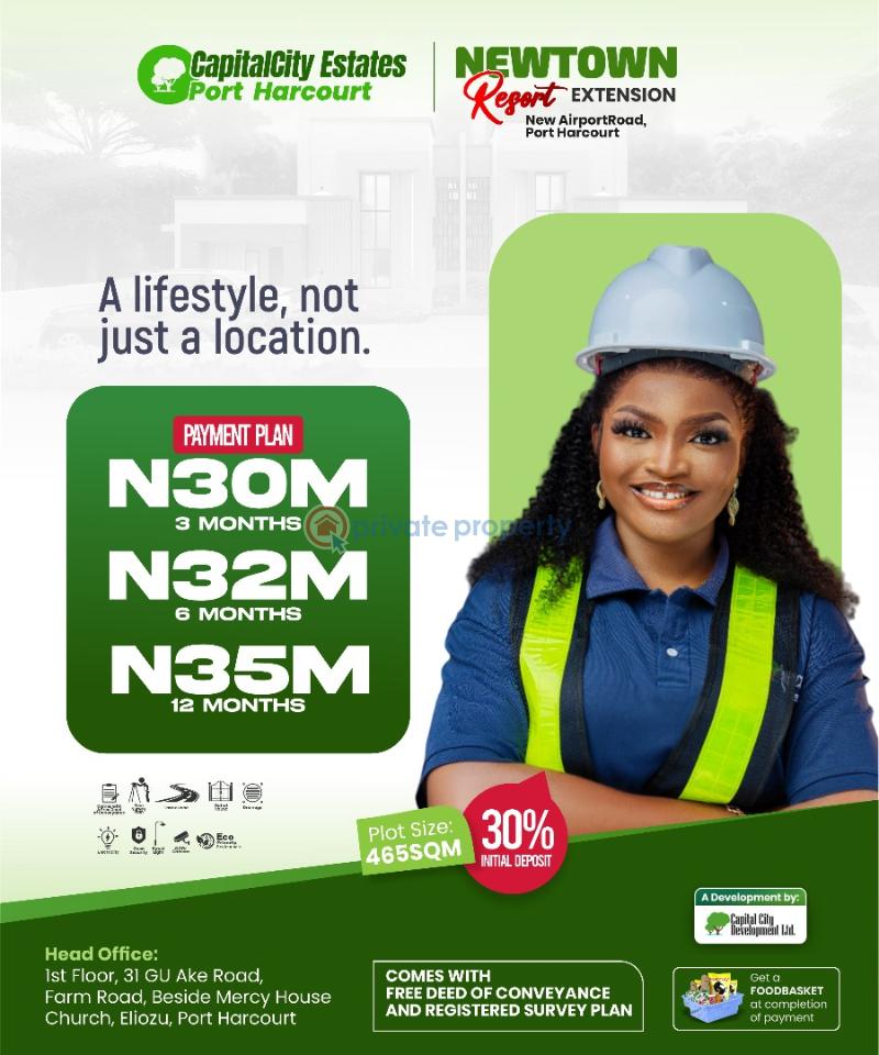 Mixed use Land For Sale New Airport Road Port Harcourt Rivers