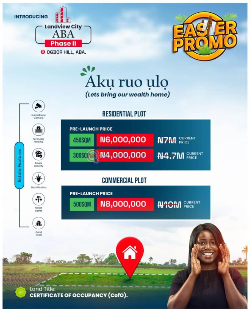 Mixed use Land For Sale Aba South Abia - 0