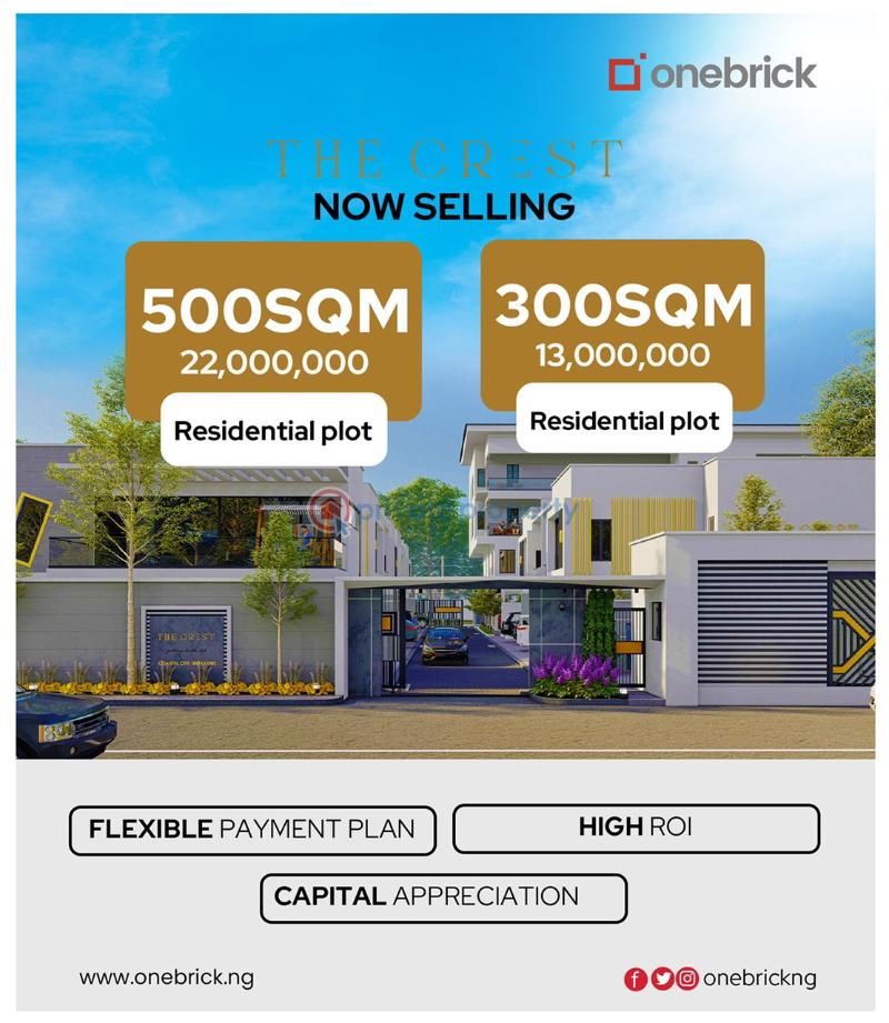 Land For Sale Bogije Crest Estate Epe Lagos - 1