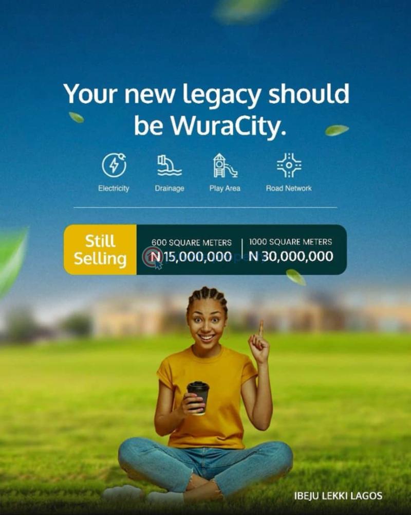 Residential Land For Sale Wura City Is Located At Ibeju Lekki, Near Dangote Refinery And International Airport Ibeju-Lekki Lagos - 0