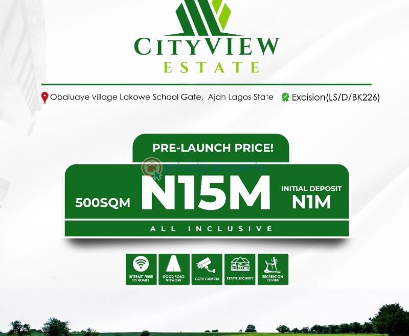 Residential Land For Sale Obaluaye Village, Lakowe School Gate, Ajah, Ajah Lagos - 0