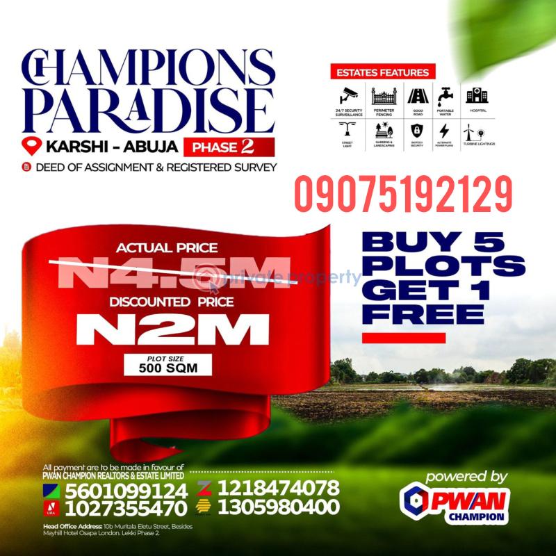 Land For Sale Karshi Abuja Abuja Phase 4 