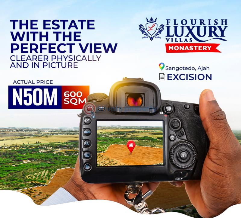 Residential Land For Sale Flourish Luxury City Estate, Monastry Sangotedo Ajah Lagos