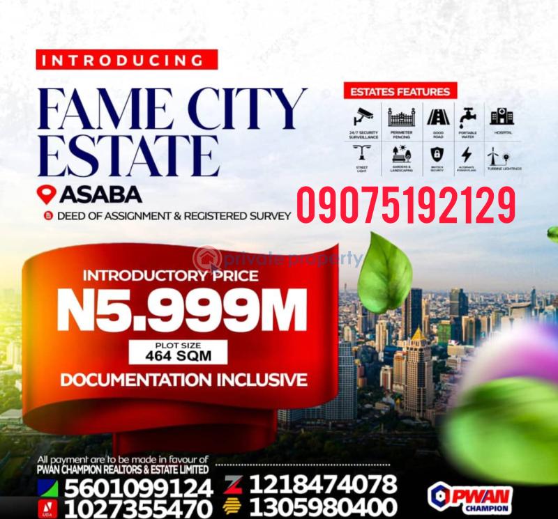 Land For Sale Okpanam Asaba Asaba Delta
