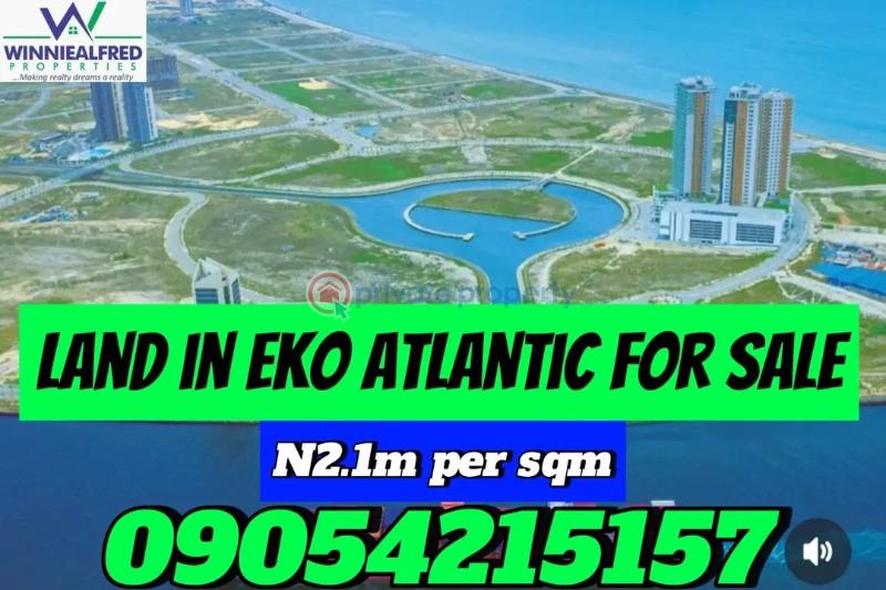 Mixed use Land For Sale Eko Atlantic Victoria Island Lagos - 1