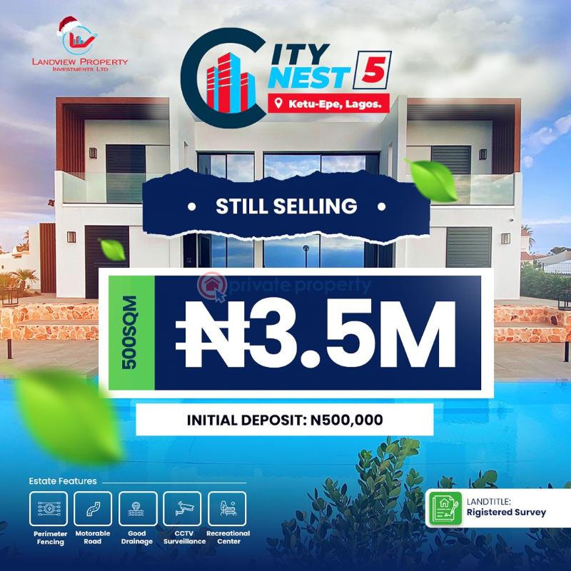 Land For Sale City Nest Estate Phase 3.0 Epe Lagos - 9