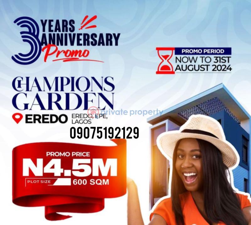 Land For Sale Eredo Epe Epe Lagos